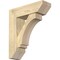 Ekena Millwork Imperial Slat Rough Sawn Bracket w/ Offset Brace, Douglas Fir, 8"W x 26"D x 30"H BKT0806X26X30IMP06RDF - alternate 1